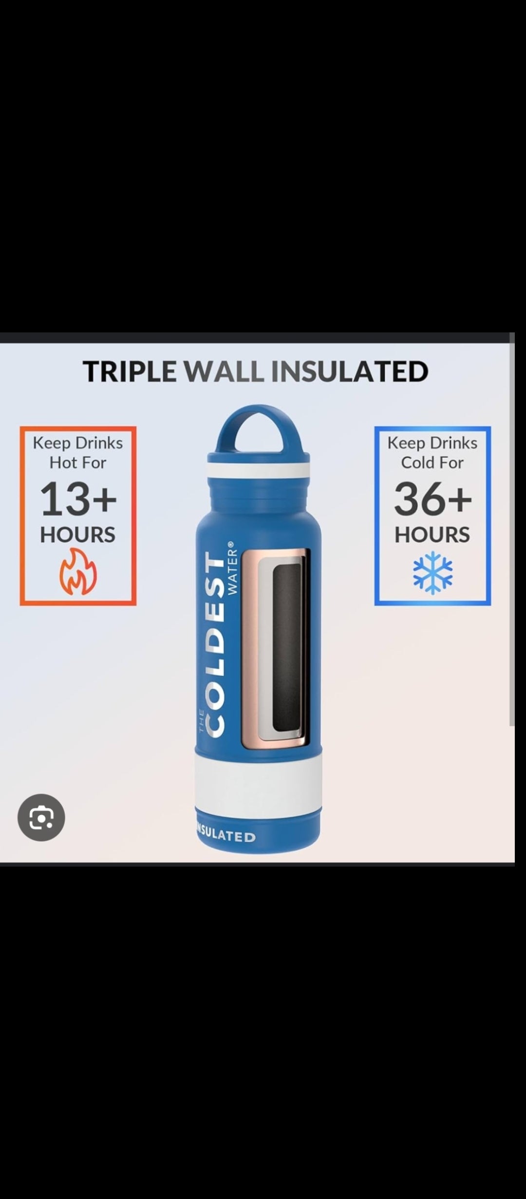 Goldest {keep drinks cold36+hours and 13+hours + hot}